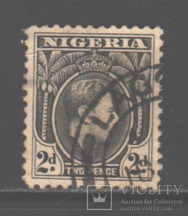 Брит. колонии. Нигерия. 1938. Георгий VI, 2 п., гаш.