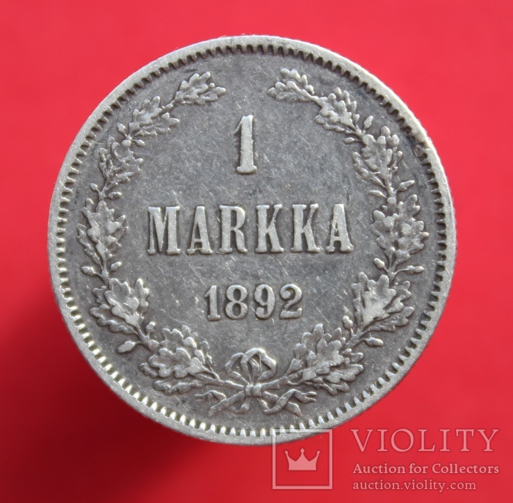 1 марка 1892 L, фото №2