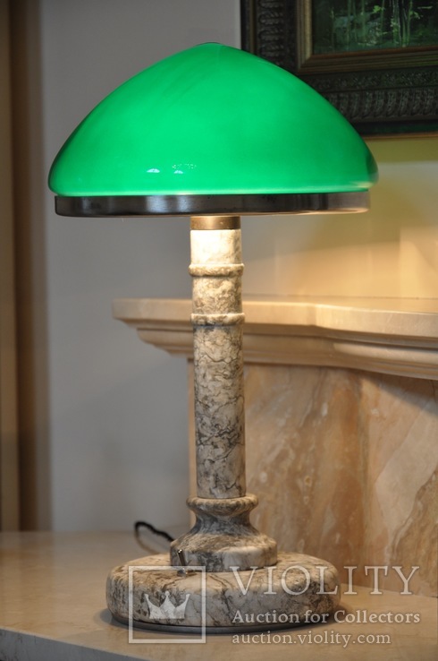 Антикварная настольная лампа, фото №2