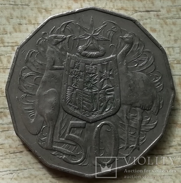 Австралия 50 центов, 1980 г.