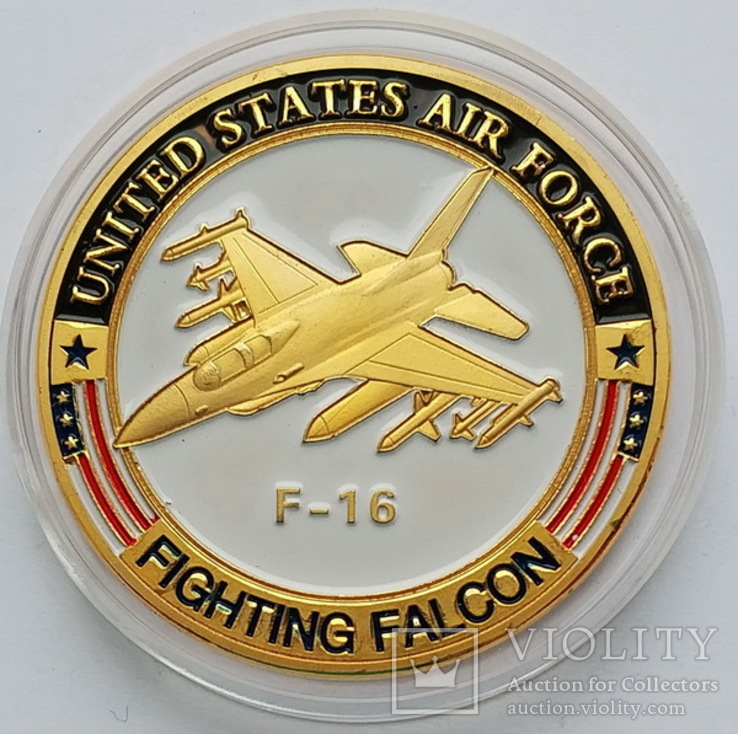 United States Air Force. Самолет F-16 FIGHTING FALCON