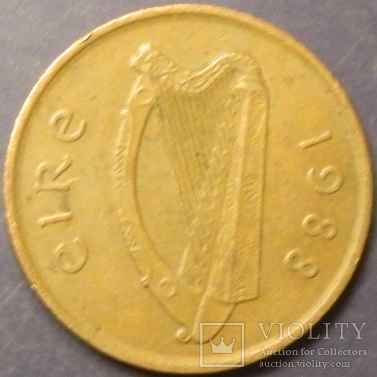 2 пенси Ірландія 1988 бронза, фото №3