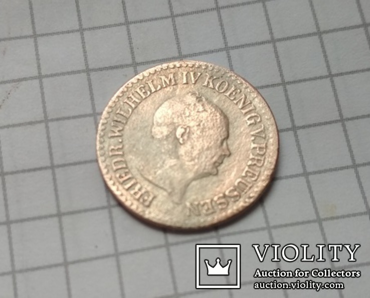 Пруссия  1 грош 1853 А, фото №4