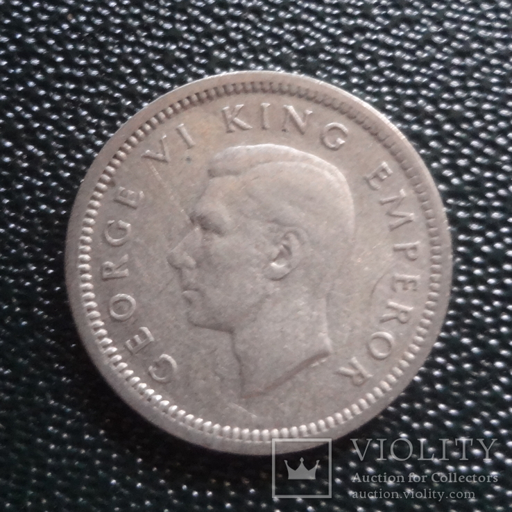3 пенса 1942  Новая Зеландия серебро   (,10.2.24)~, photo number 3