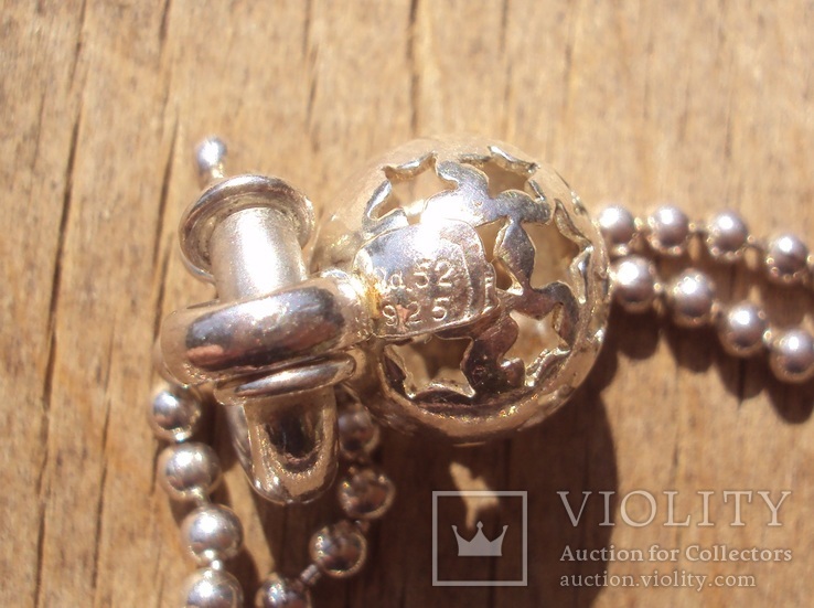 Цепочка фирменная Omega Jewellery, 37 см., фото №7