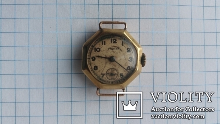 Женские наручные часы alpina золото, фото №13