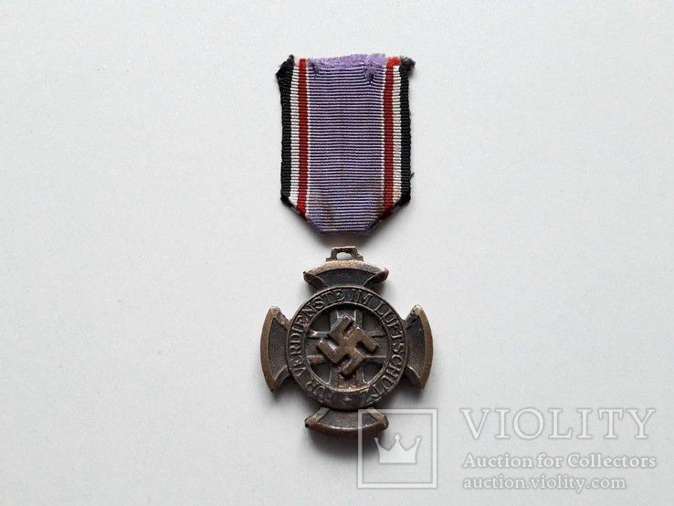 Медаль FUR VERDIENSTE IM LUFTSCHUTZ 1938.копия, фото №2