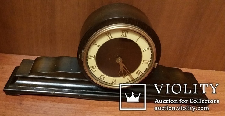 Каминные часы СССР  " Владимир "   с ключом., фото №3