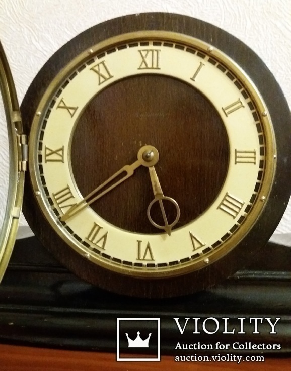 Каминные часы СССР  " Владимир "   с ключом., фото №5