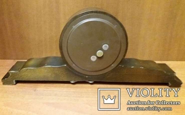 Каминные часы СССР  " Владимир "   с ключом., фото №6