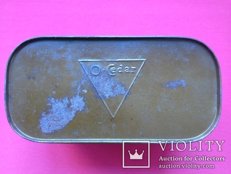 O-Cedar швабра в жестяной коробке. Германия 20е-30е годы ХХв., фото №8