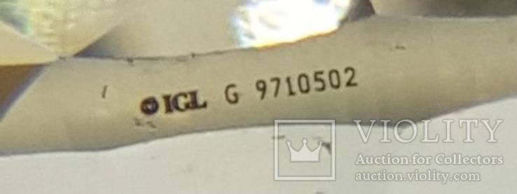 Природный бриллиант 0,70 карат с сертификатом, фото №4