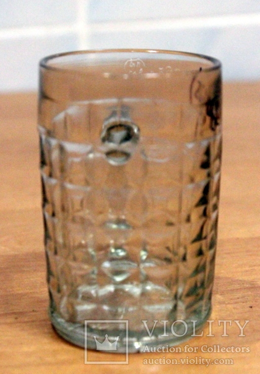 Пивной бокал  (пивная кружка) САЗ. 1984 год. 0,25 литра."Жамчики", фото №5