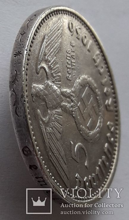 5 марок 1936 г. Е, фото №6