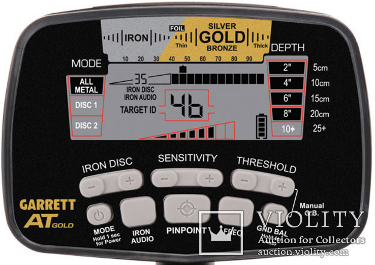 Металлоискатель Garrett AT Gold, фото №3