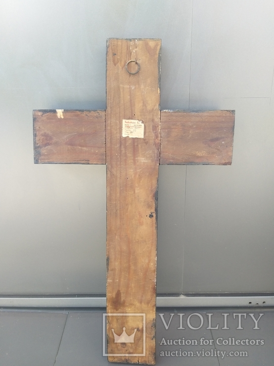 Хрест 54×32см (Дерево,  метал), фото №12