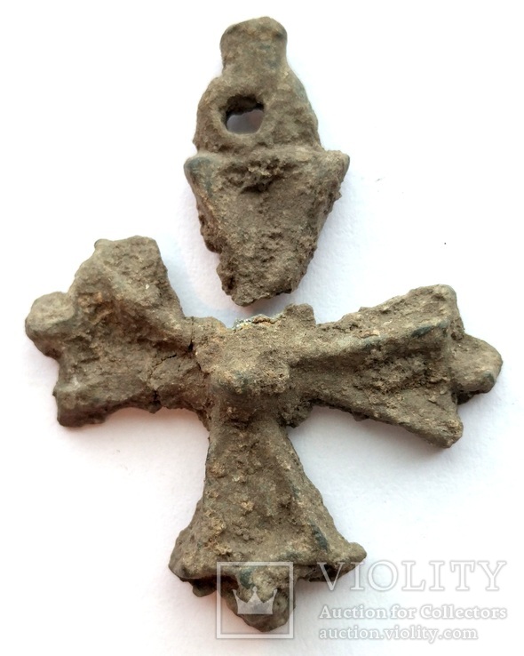 Свинцовый крест КР (10_121), фото №2