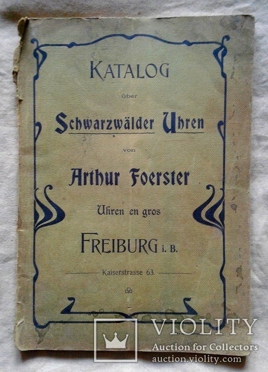 Каталог настенных часов начала ХХ века,на немецком языке, фото №2