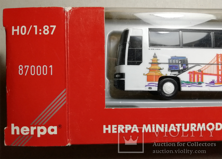 Автобус Setra Herpa для ж.д. PIKO, фото №3
