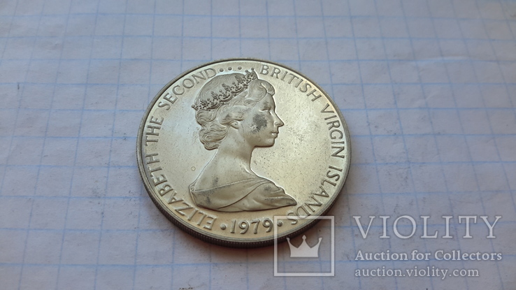Британские Виргинские острова 50 центов,1979 года., фото №6
