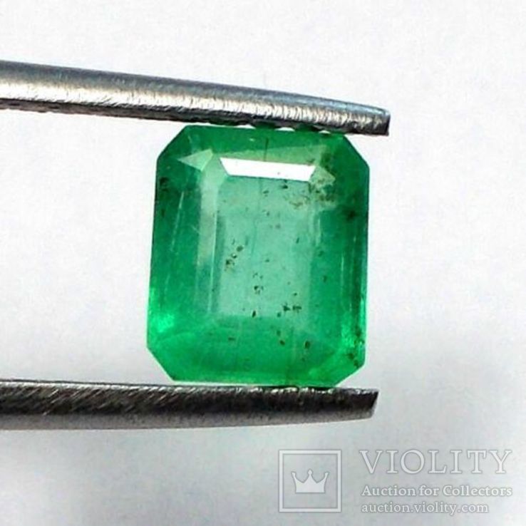 1.63ct Натуральный Изумруд,Замбия., фото №3