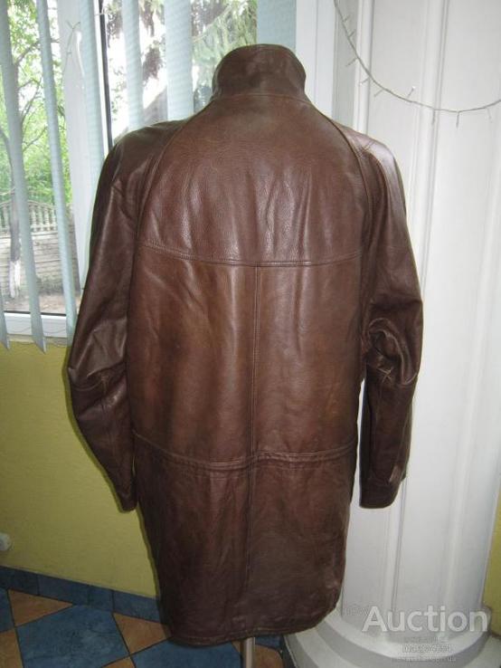 Тёплая кожаная мужская куртка Echtes Leder. Германия. Лот 634, фото №5