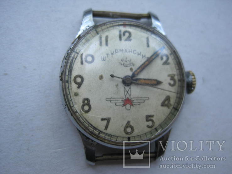 Часы Штурманские 1 Мчз 15 камней 3 кв.- 1954, фото №11