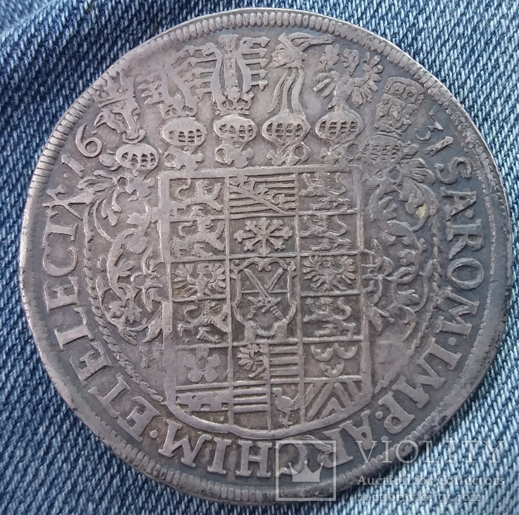 Саксония талер 1631 год, фото №5