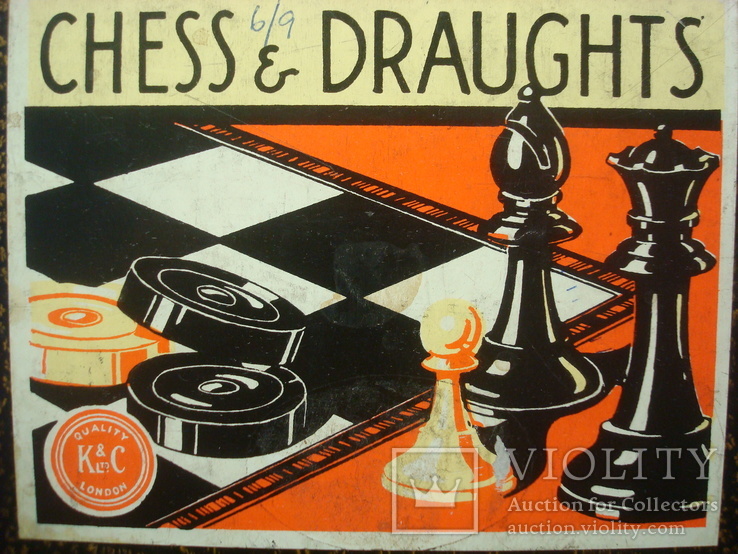 Шахматная доска CHESS DRAUGHTS