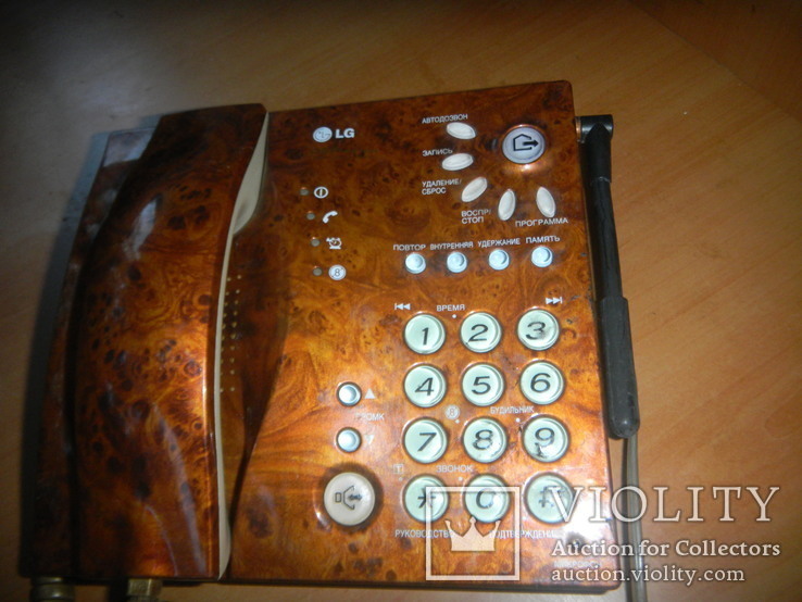 Телефон винтажный Радиотелефон беспроводной LG GT-9760A, фото №3