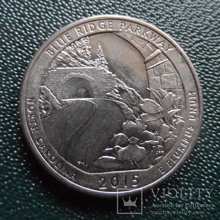 25 центов 2015  Южная Каролина   (,10.3.14)~