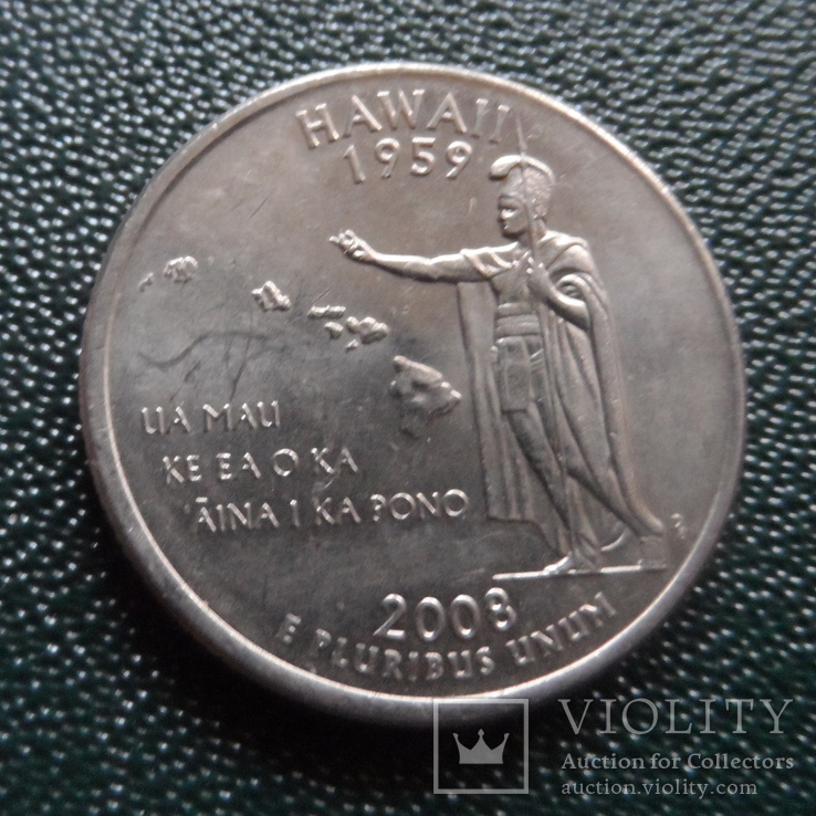 25 центов 2008 Гавайи Р   (,10.3.19)~