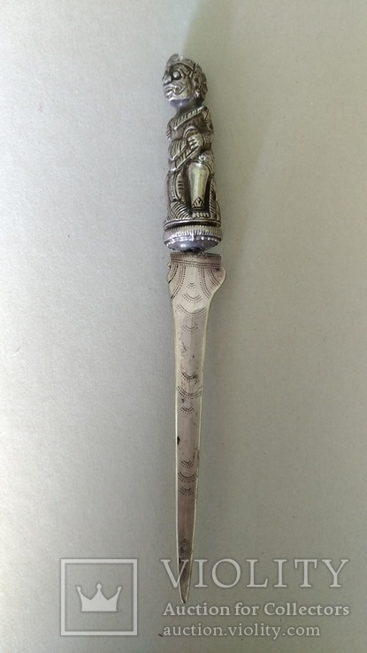Ритуальный серебрянный кинжал - Керис, фото №2