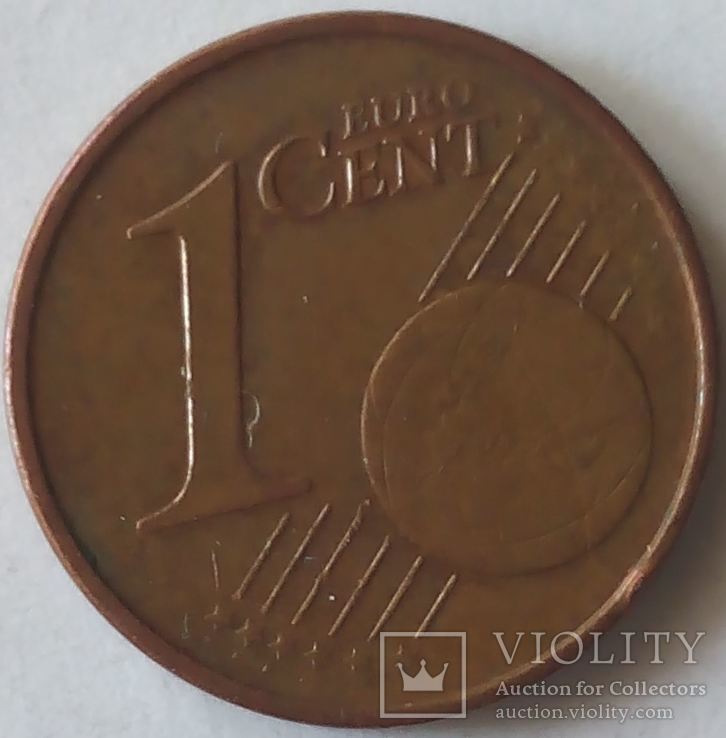Германия 1 евроцент 2002 G, фото №2