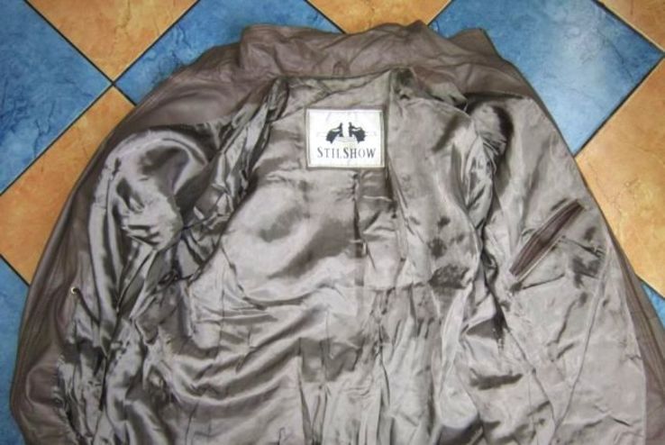 Женская кожаная куртка StilShow ( Echtes Leder). Лот 487, фото №5
