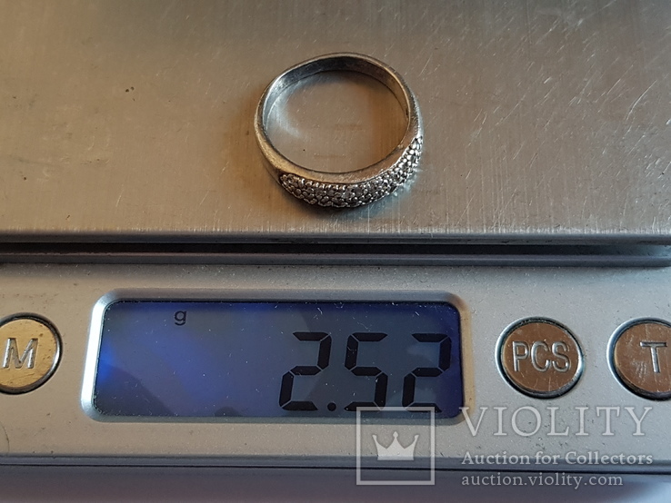 Кольцо серебро 925 проба. Размер 16.5, фото №9