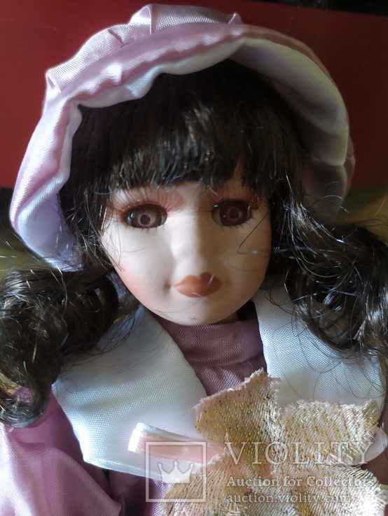 Винтажная интерьерная коллекционная кукла, фото №3