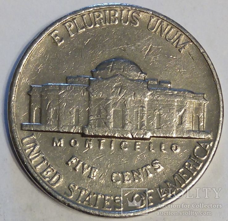 США 5 центов 1999 р, фото №3