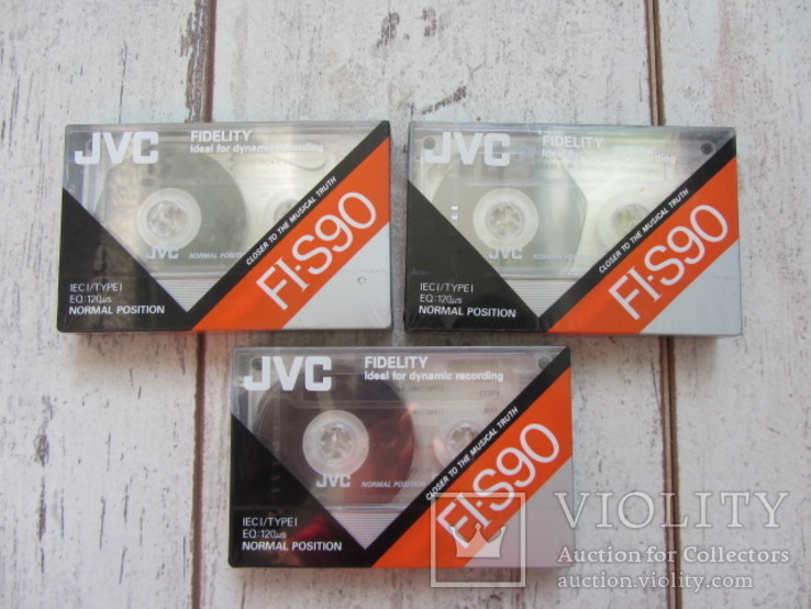 Аудиокассета JVC FI S90 новые