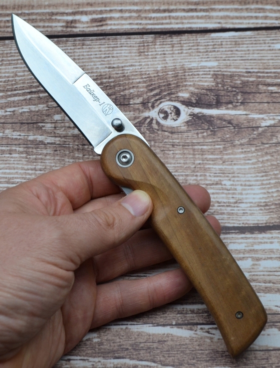 Нож Байкер-1 дерево Кизляр, numer zdjęcia 5
