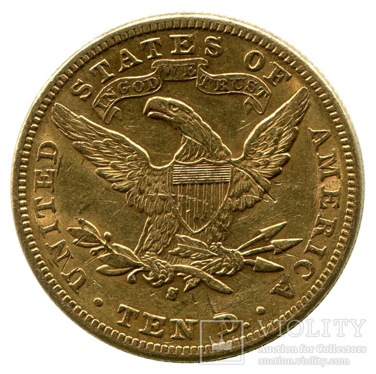 10 Долларов 1899г. США, фото №3