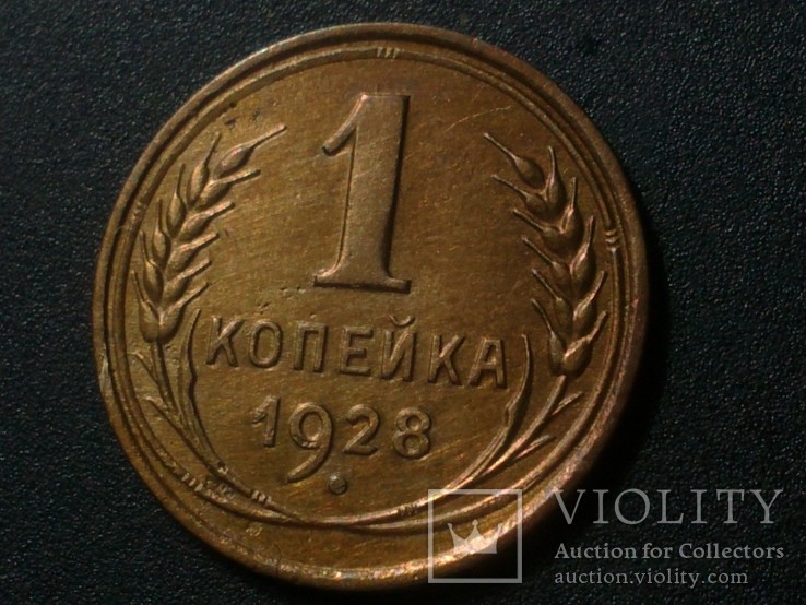 1 копейка 1928 года, фото №3