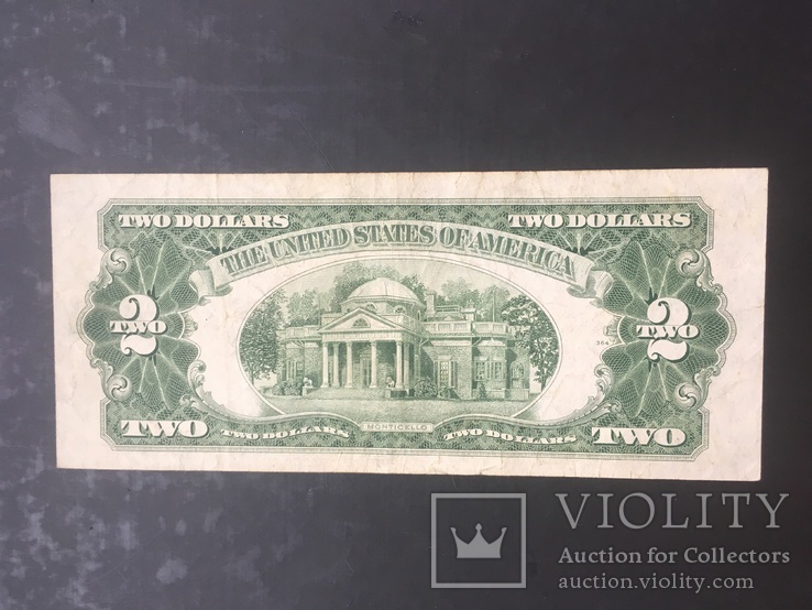 2 доллара США 1928 серия G, фото №3