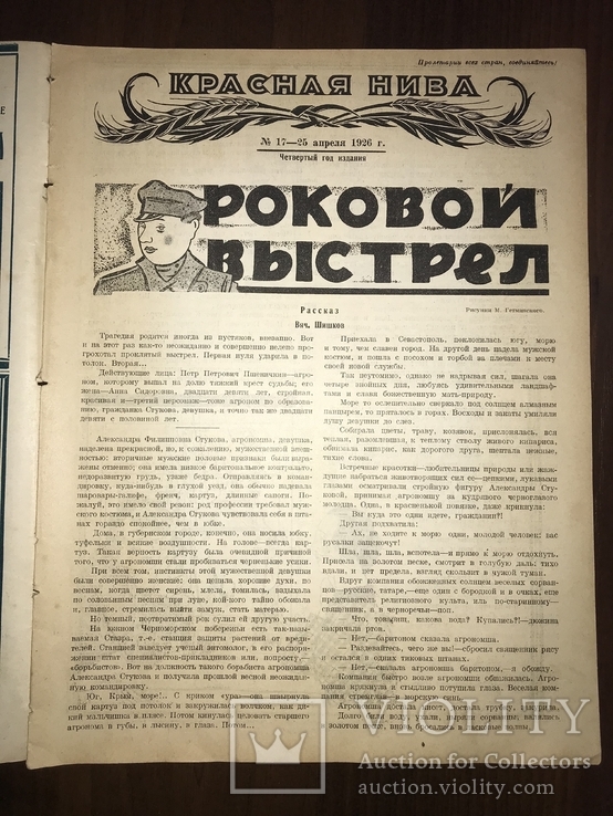 1926 Современные актеры, Красная Нива 17, фото №4