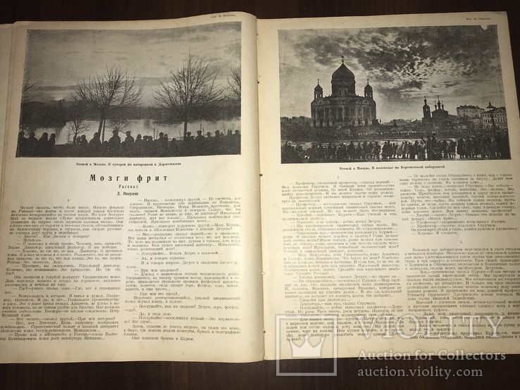 1926 Наводнение в Москве Красная Нива 19, фото №7