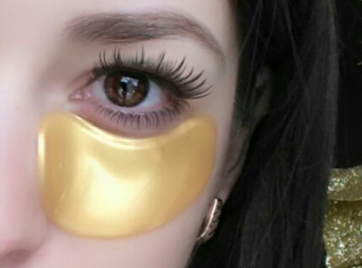 Коллагеновые кристальные маски под глаза с биозолотом, photo number 4