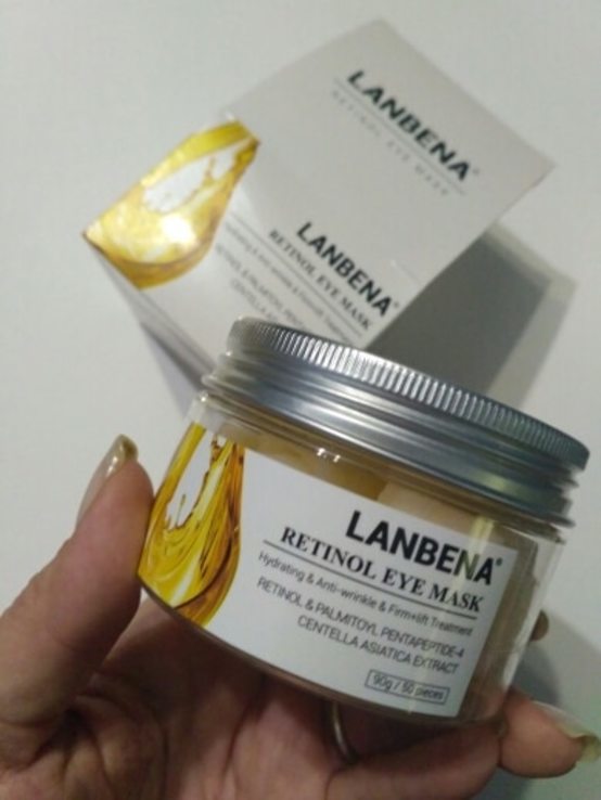  Lanbena retinol ретинол гиалуроновая кислота патчи для глаз, photo number 4