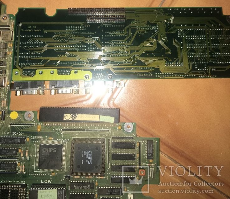 Мат.плата с процессором 386DX-20, памятью, видео., фото №12