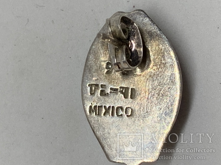 Винтажный набор из серебра компании TAXCO MEXICO 925., фото №5