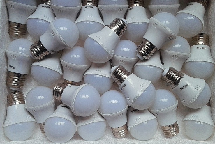Лампочки  9 LED 3W Е27 - 10 шт., фото №2